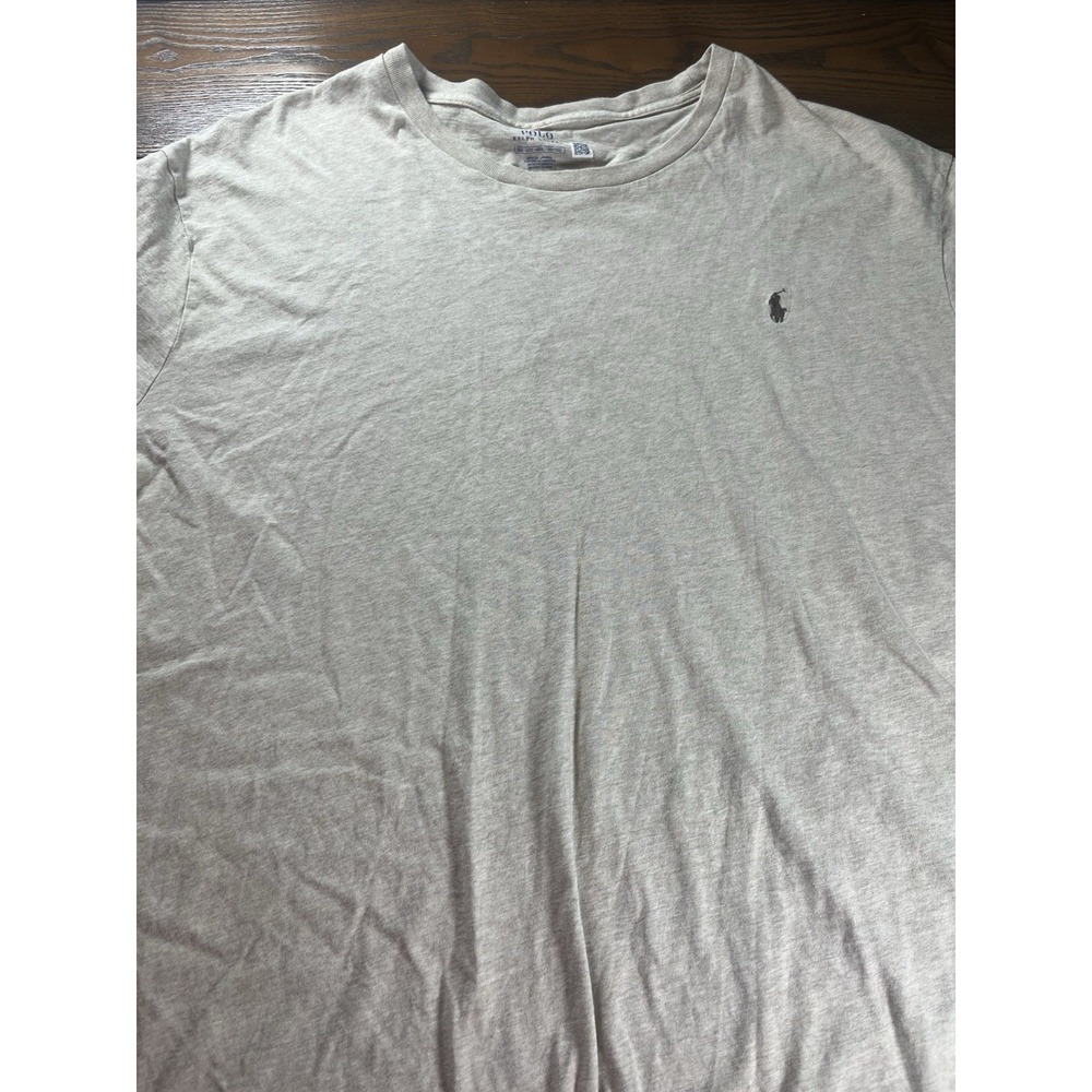 Polo Ralph Lauren Brown Crewneck T-Shirt Classic Pony Tee Mens Size 4XB